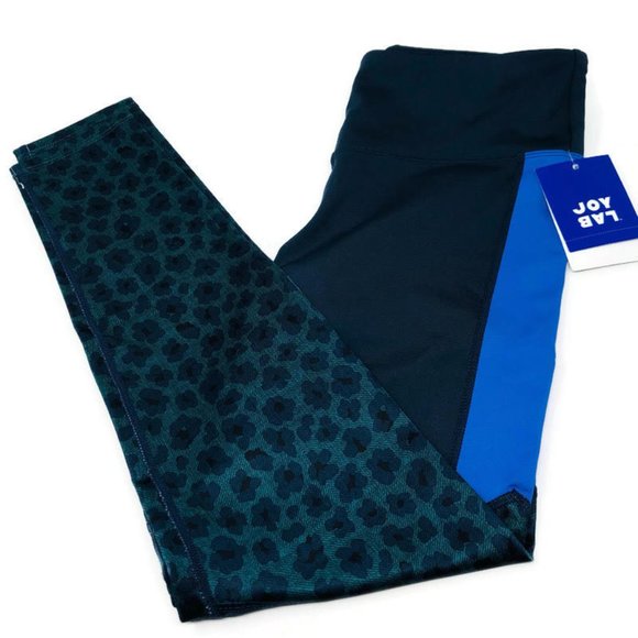 JoyLab Pants - NWT Joylab Animal Print ColorBlock Leggings Medium